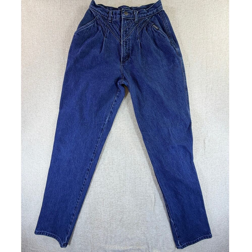 Rockies Women's Blue 26x36 SilverTab Straight Leg Western Denim Jeans Vintage